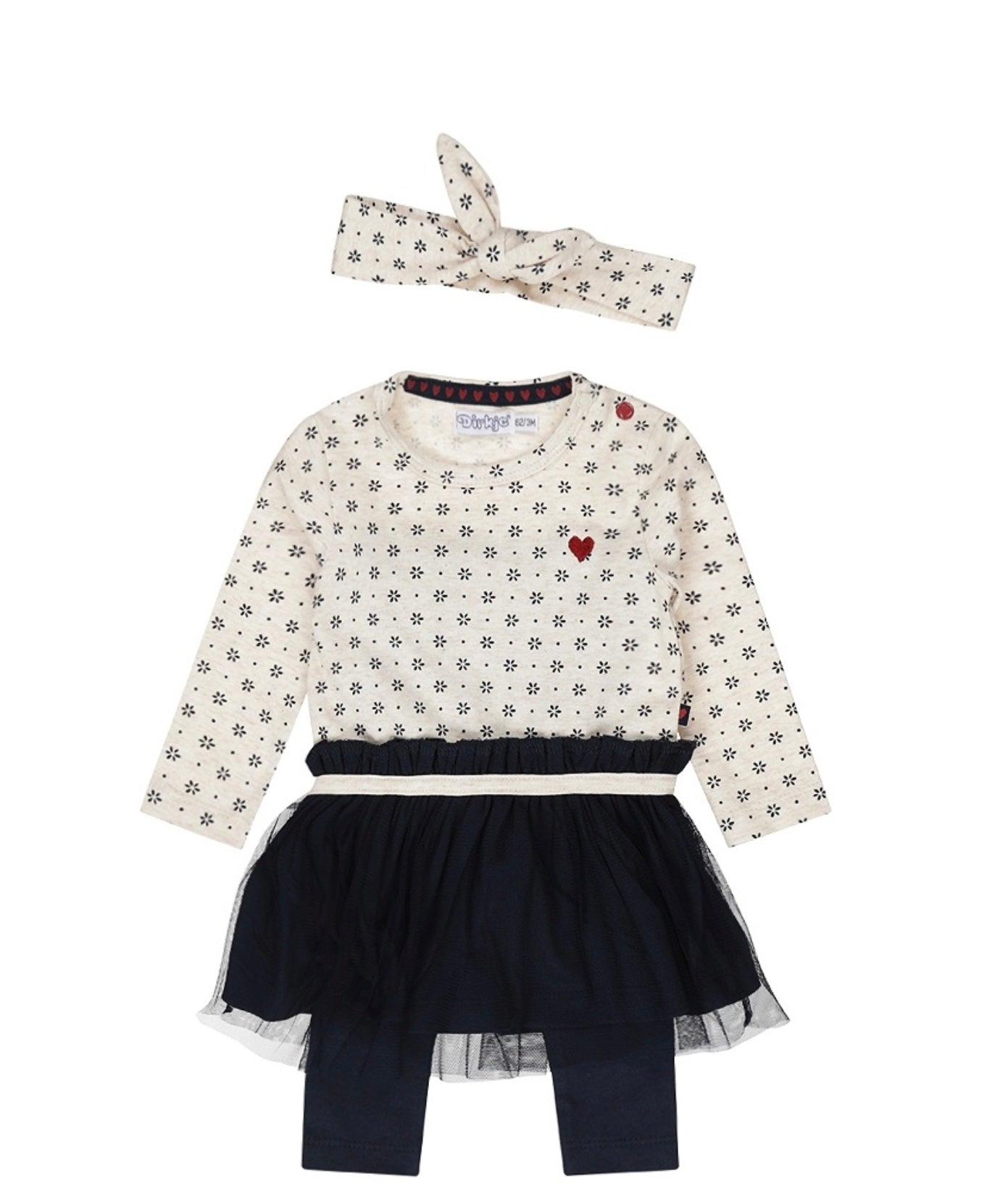 Dirkje Girls Dress Set - FA24