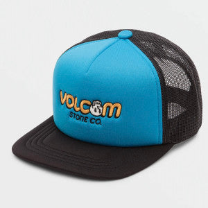 Volcom Caiden Trucker Hat FA22 Blue Drift