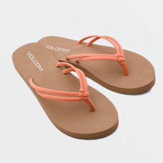 Volcom Forever and Ever Big Youth Papaya Sandals SP23