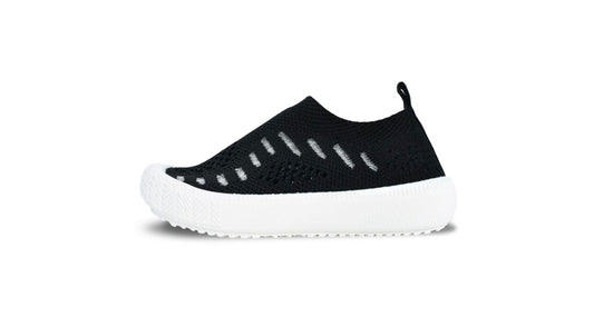 Jan & Jul Black Knit Shoes-SU24