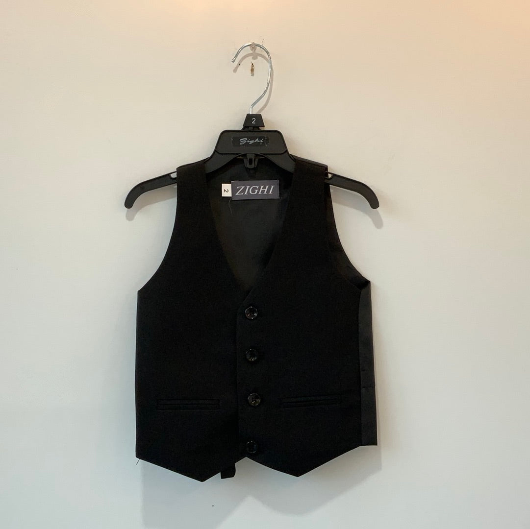 Zighi Black Vest FA23