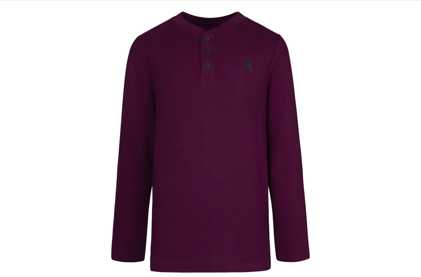 Hurley Burgundy Thermal Henley SP24