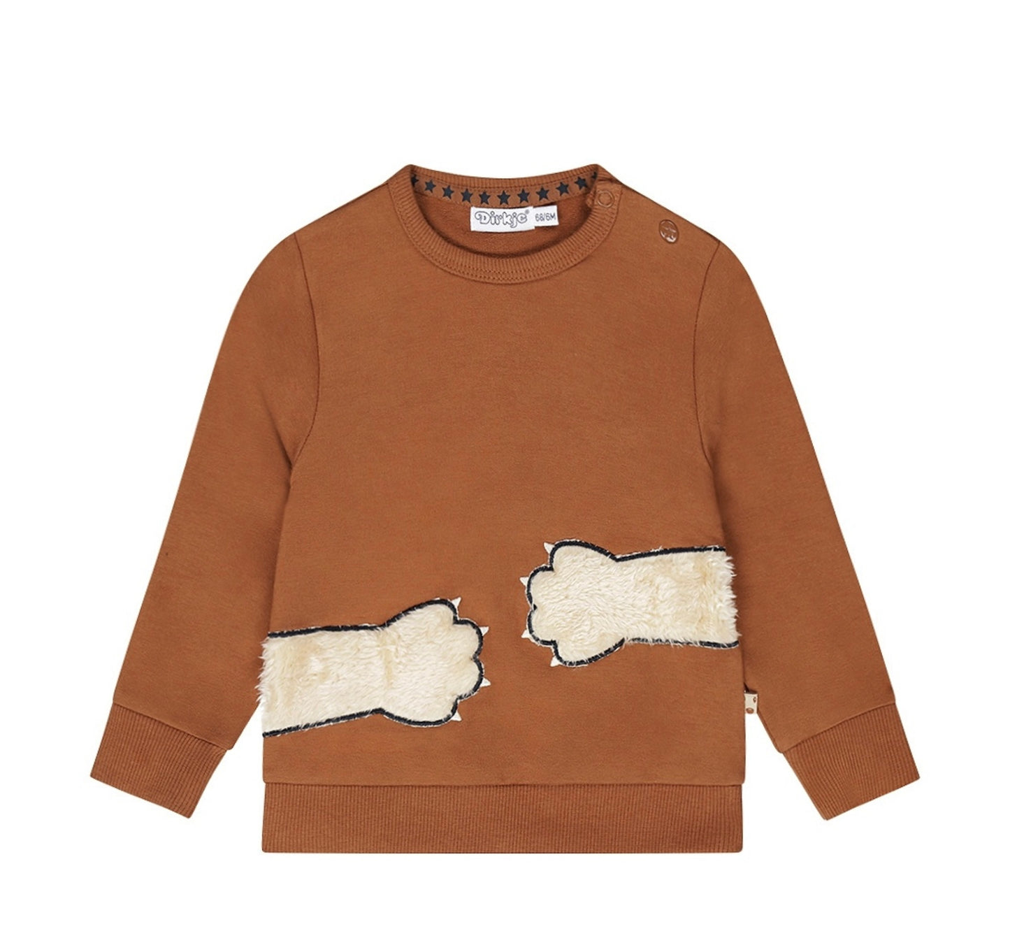 Dirkje Boys Bear Paw Long Sleeve - FA24