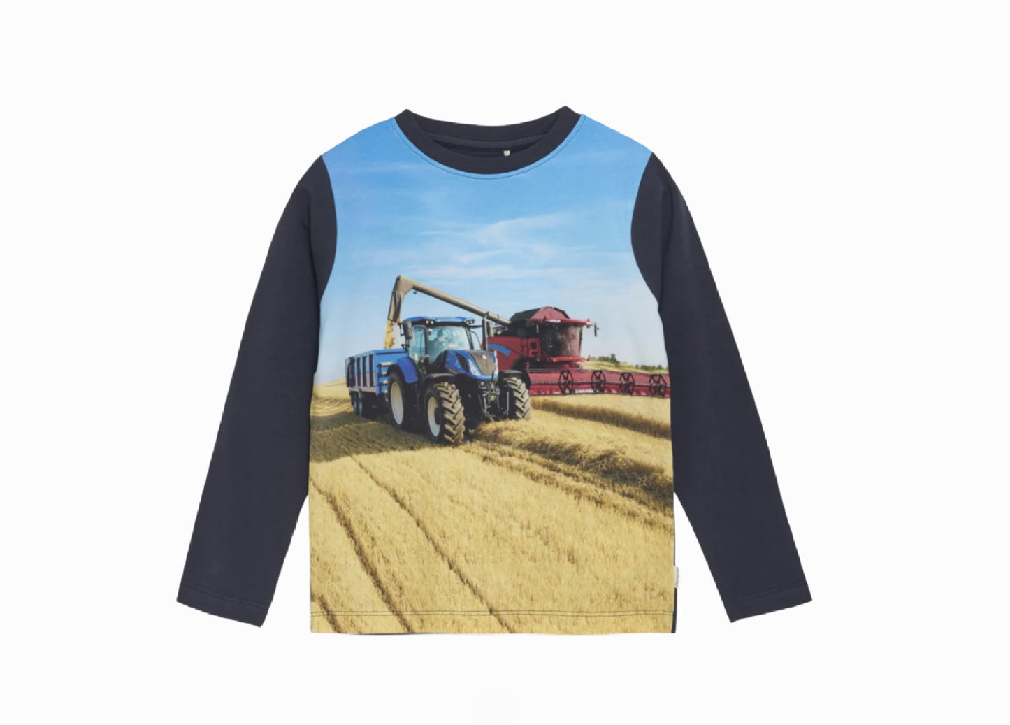 Minymo Long Sleeve Tractor Tee-FA24