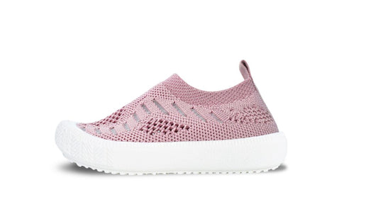 Jan & Jul Pale Pink Knit Shoes-SU24