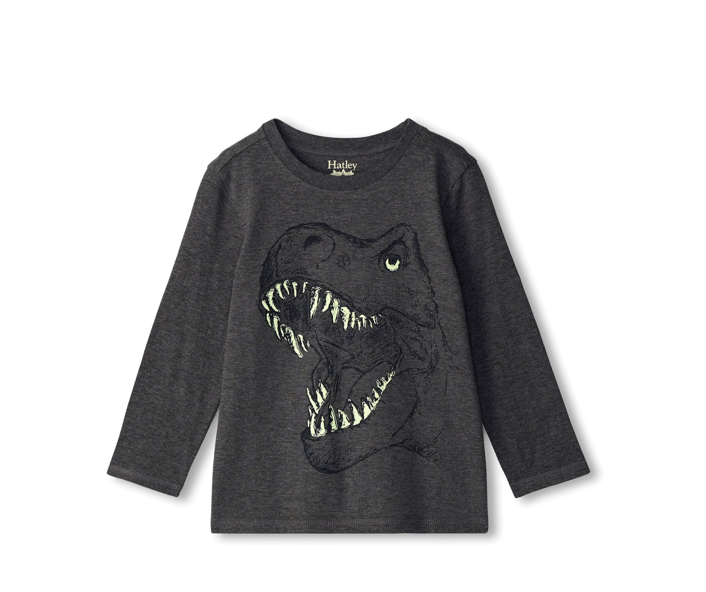 Hatley Big Bite Glow In The Dark Long Sleeve-FA24