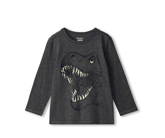 Hatley Big Bite Glow In The Dark Long Sleeve-FA24