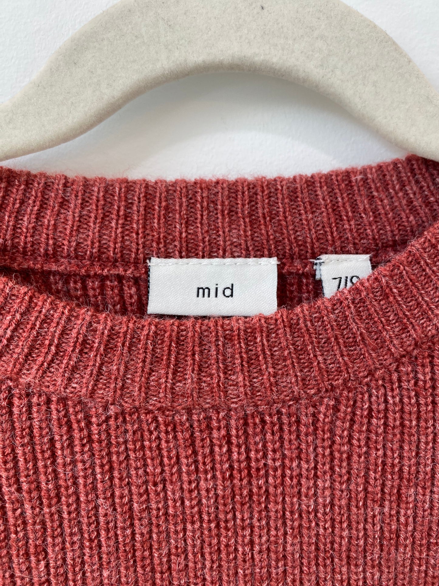 MID Pink Colour Block Sweater FA23