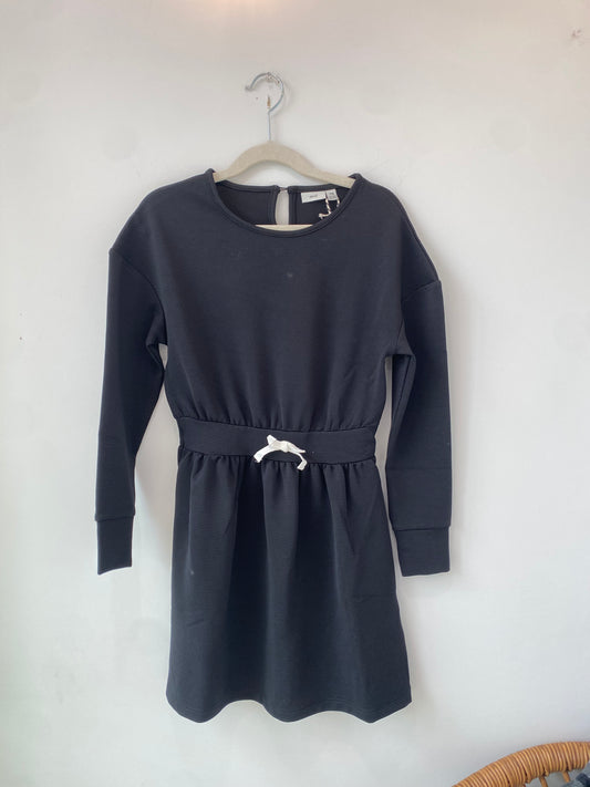 MID Black Long Sleeve Dress FA23