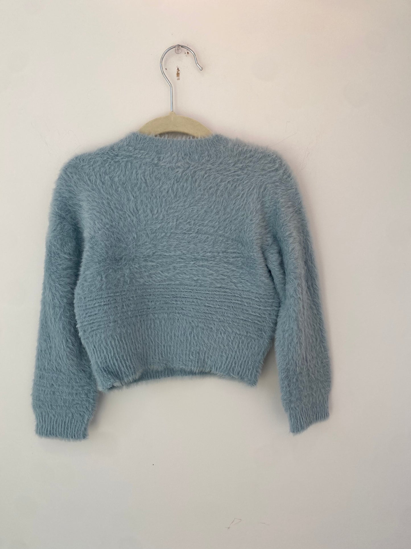 Mayoral Blue Fuzzy Sweater FA23