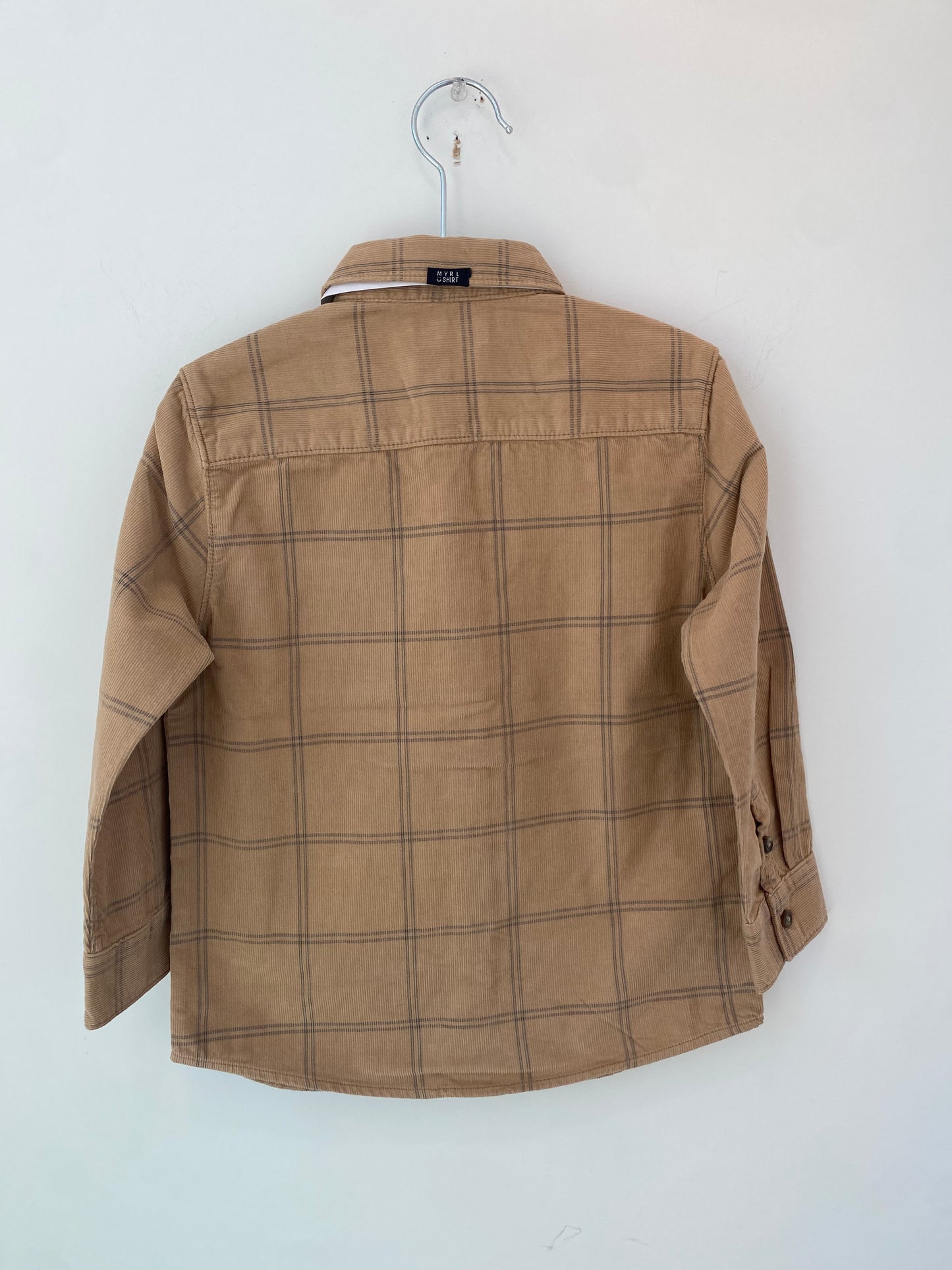 Mayoral Tan Plaid FA23