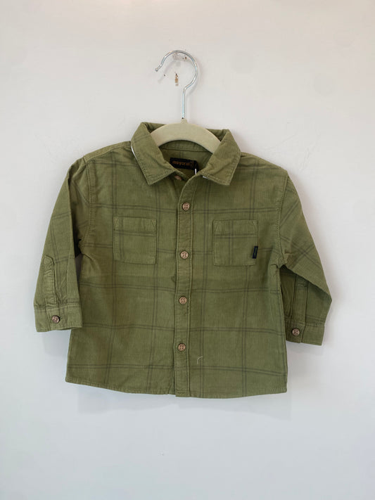 Mayoral Green Button Up FA23