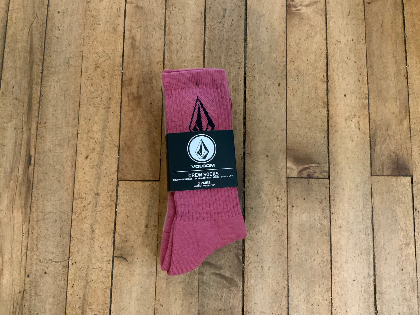 Volcom 3 Pair Crew Socks-F23