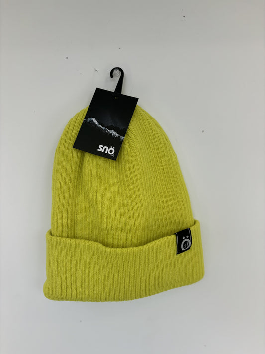 SNO Lime Green Toque - FA24