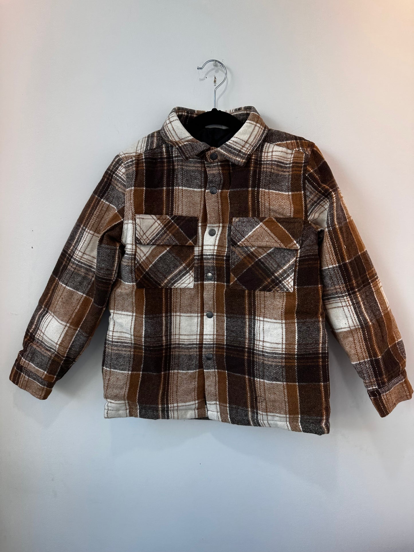 MID Lined Plaid Shacket FA23