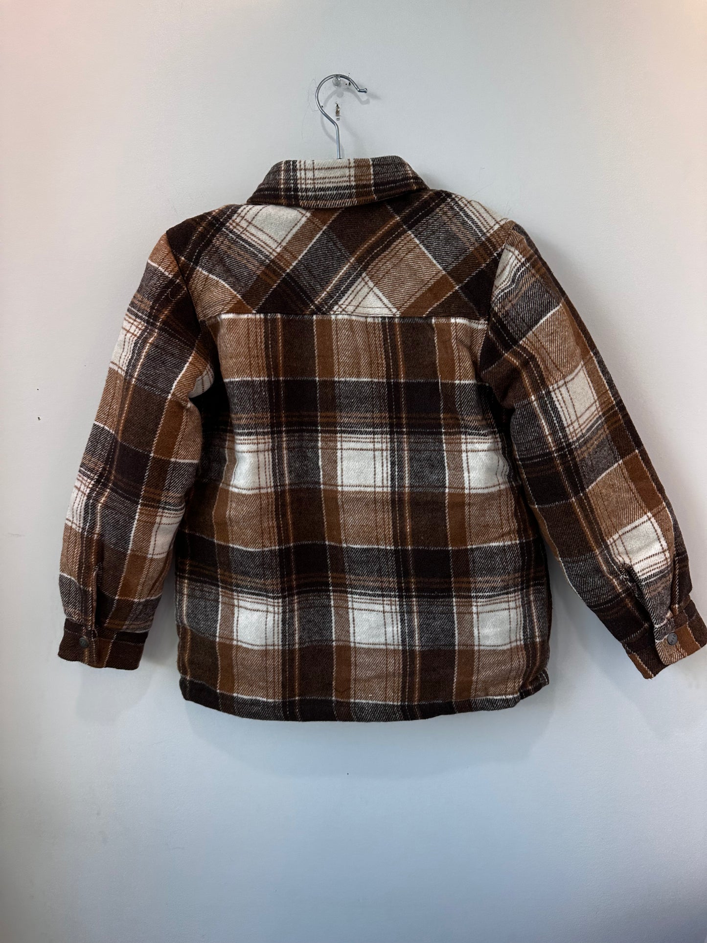 MID Lined Plaid Shacket FA23