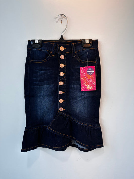 Rockids Long Dark Denim Skirts FA23