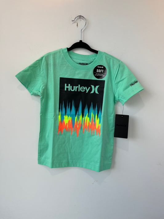 Hurley Green Glow Ascended Short Sleeve Tee - SP24