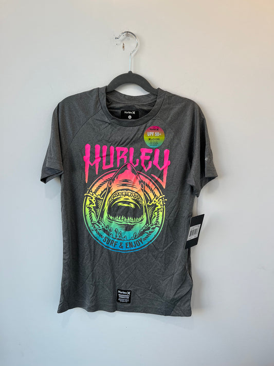 Hurley Black Heather UPF Short Sleeve Tee - SP24