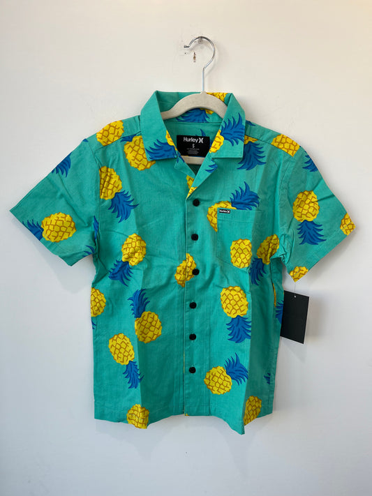 Hurley Printed Button Up Short Sleeve - SP24