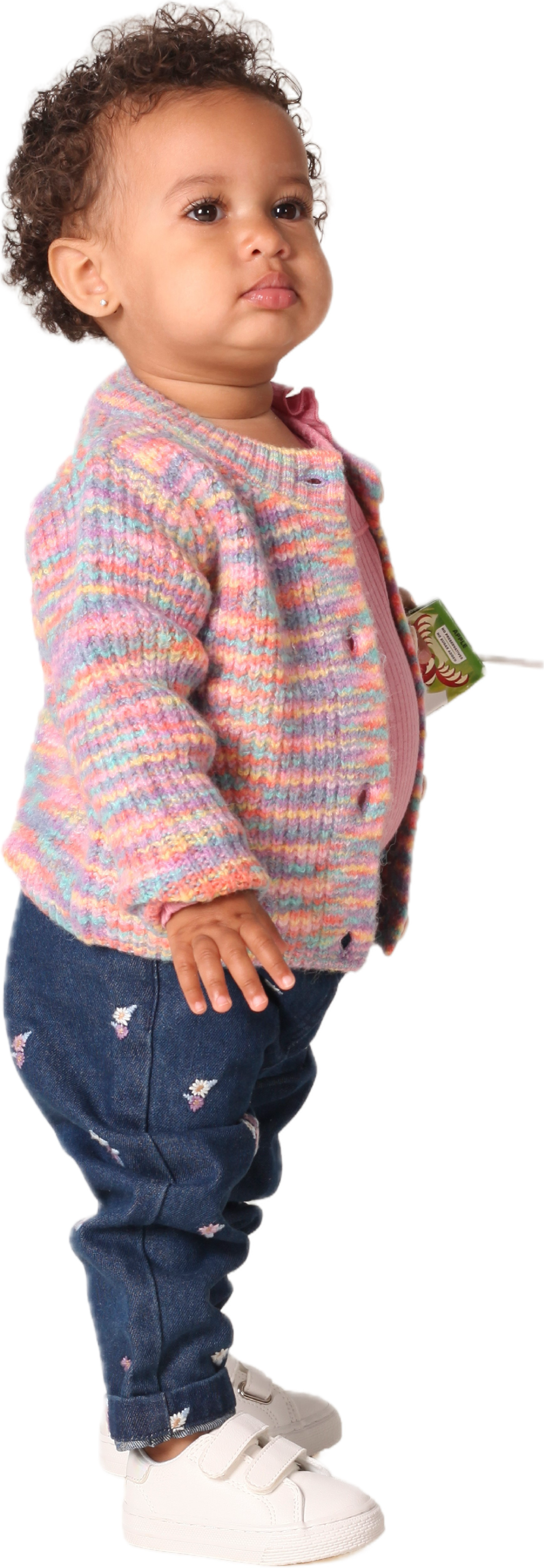 MID Pastel Multi Cardigan-F24