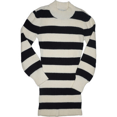 MID Striped Knit Dress-F24