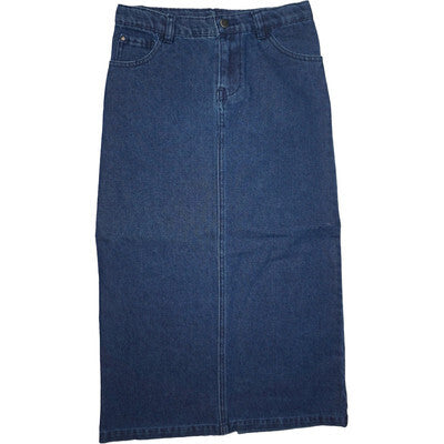 MID Long Jean Skirt-F24