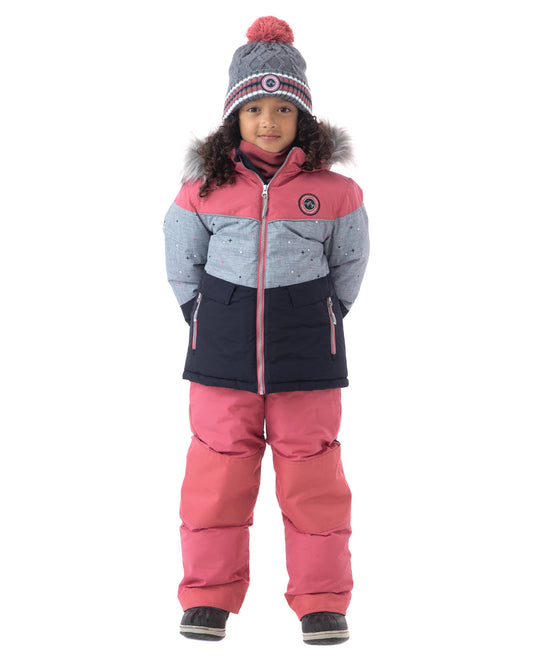 Peluche & Tartine Old Rose Snow Suit W22