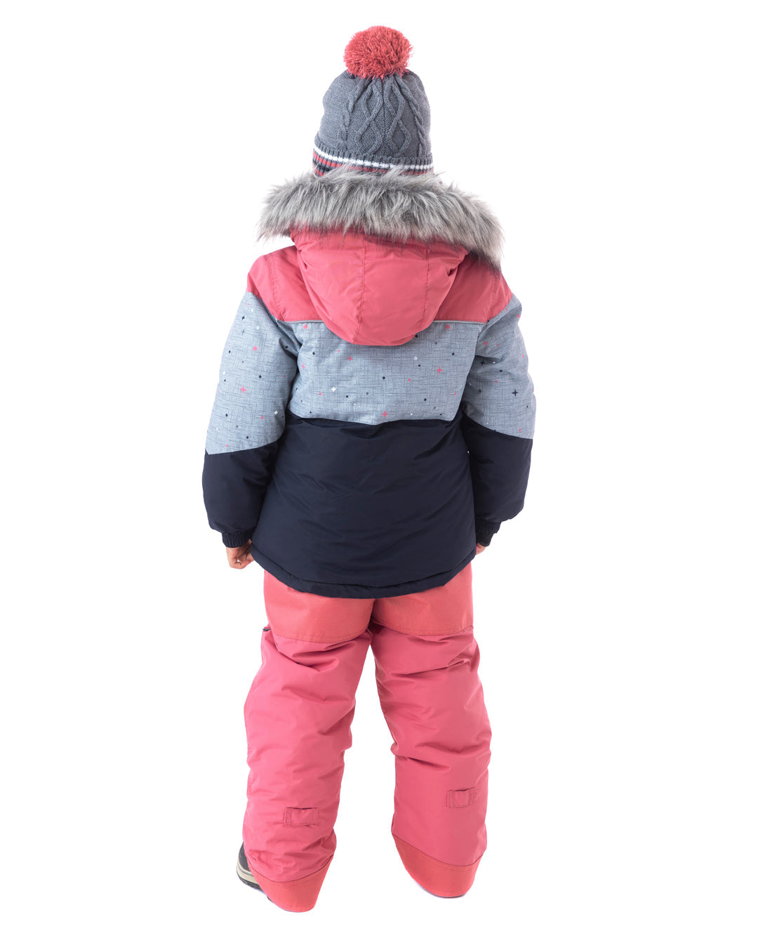 Peluche & Tartine Old Rose Snow Suit W22