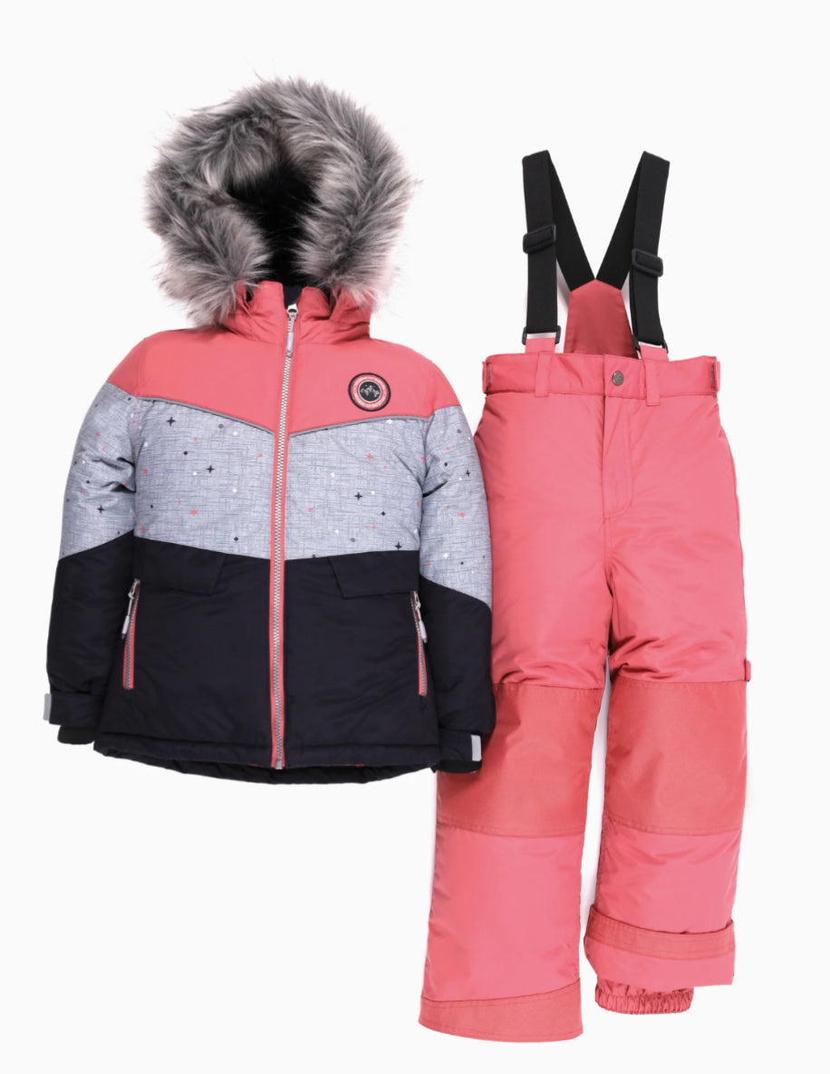 Peluche & Tartine Old Rose Snow Suit W22