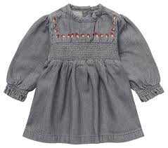 Noppies Grey Denim Loa Dress SP23