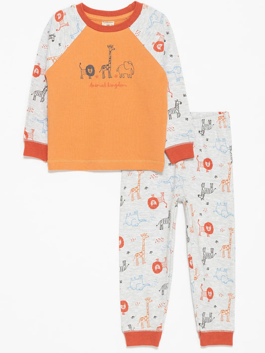 Badaboom Animal Kingdom 2PC Pyjama SP22