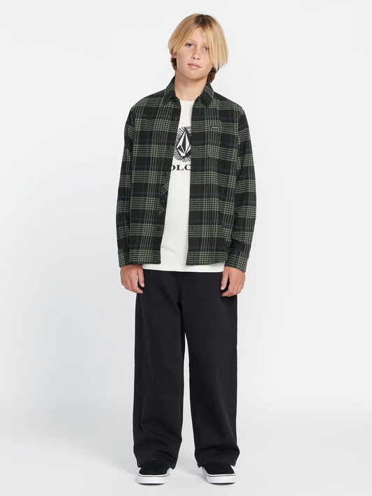 Volcom Caden Plaid Long Sleeve FA23