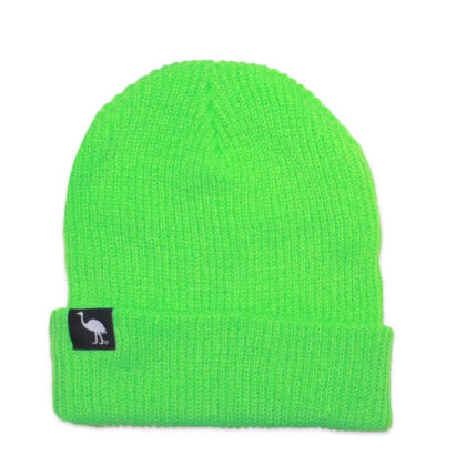 Birdz Green Beanie-FA23