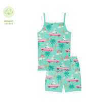 Deux Par Deux Two Piece Organic Unicorn Pyjama Set SP22