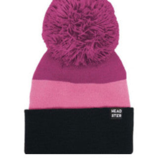Headster Baby Toques W21  Pink/Black Toque