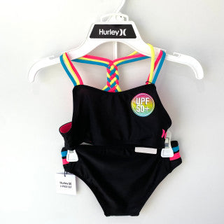 Hurley Black 2 Piece Swim Set