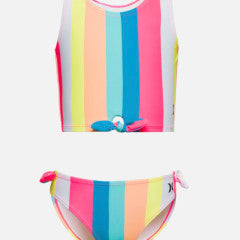 Hurley Stripe 2 Piece Swim Set