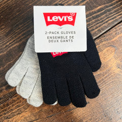 Levi 2PCk Youth  Mitts W21 Black/Grey