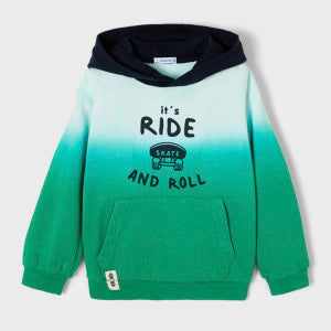 Mayoral Green Gradient Hoodie SU22