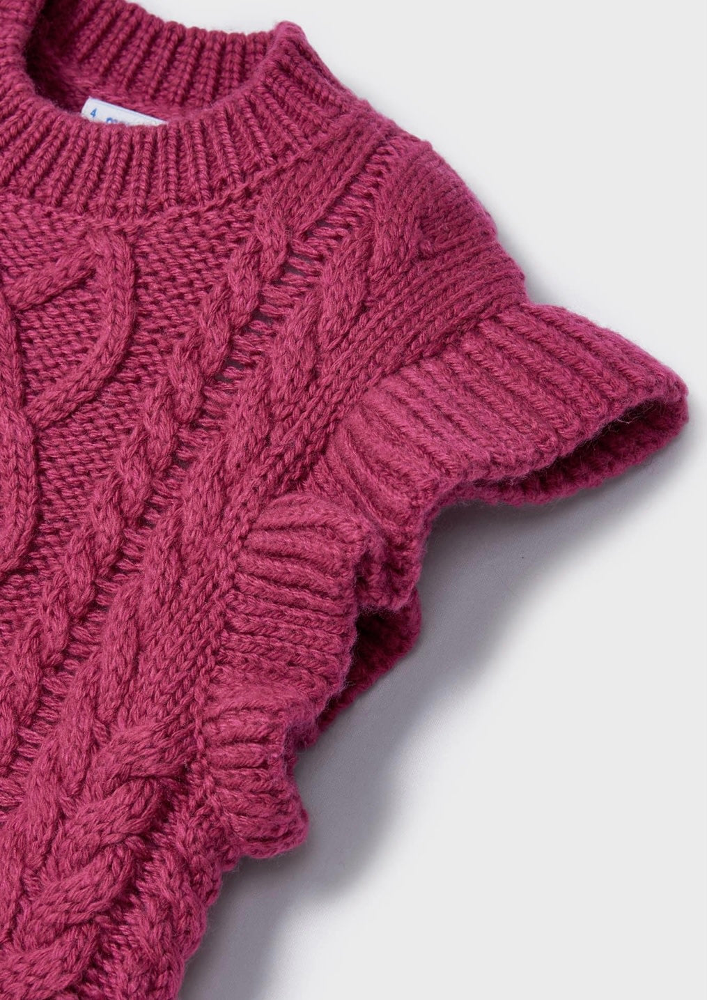 Mayoral Knitted Raspberry Vest - FA22