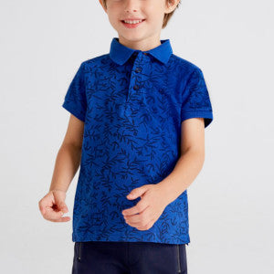 Mayoral Patterned Polo Shirt-SP22