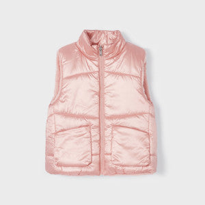 Mayoral Pink Reversible Vest-F23