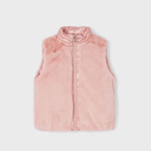 Mayoral Pink Reversible Vest-F23