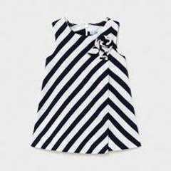 Mayoral Striped Dress-S21