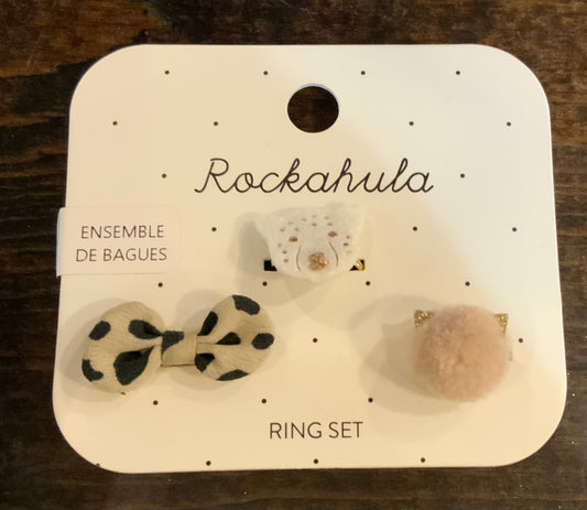 Rockahula Leopard Ring Set SP21