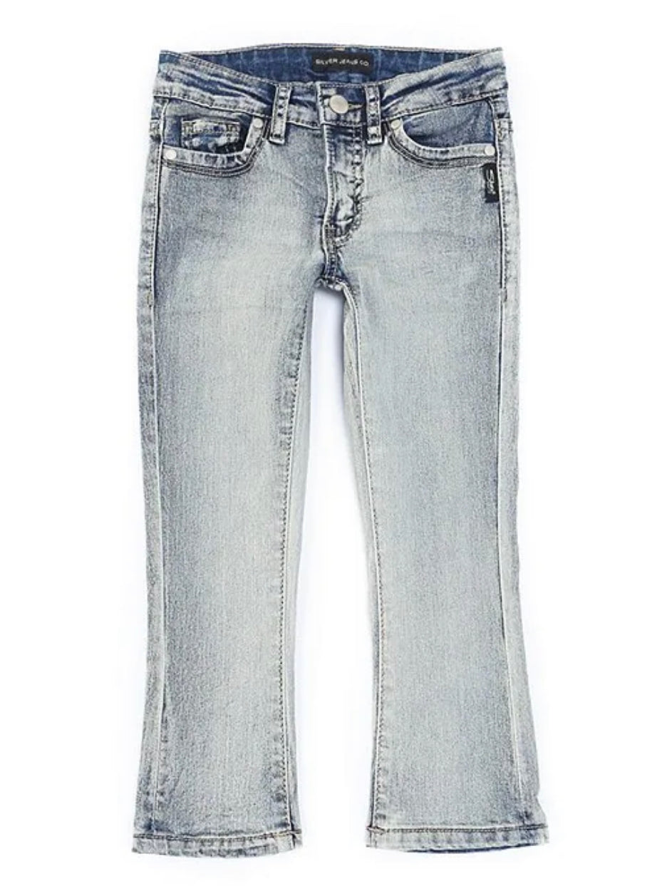 Silver Jeans Co.Tammy Bleach Wash Jeans-W23