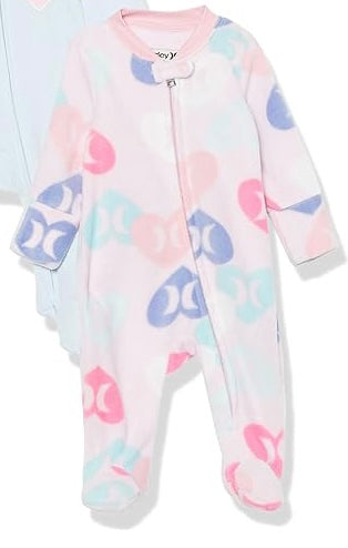 Hurley Pink/Multi Fleece Sleeper W23