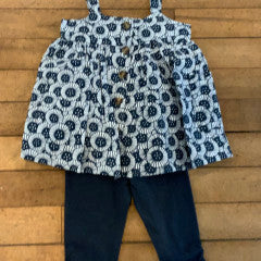 MID Baby Tunic Top With Capri Leggings SP22