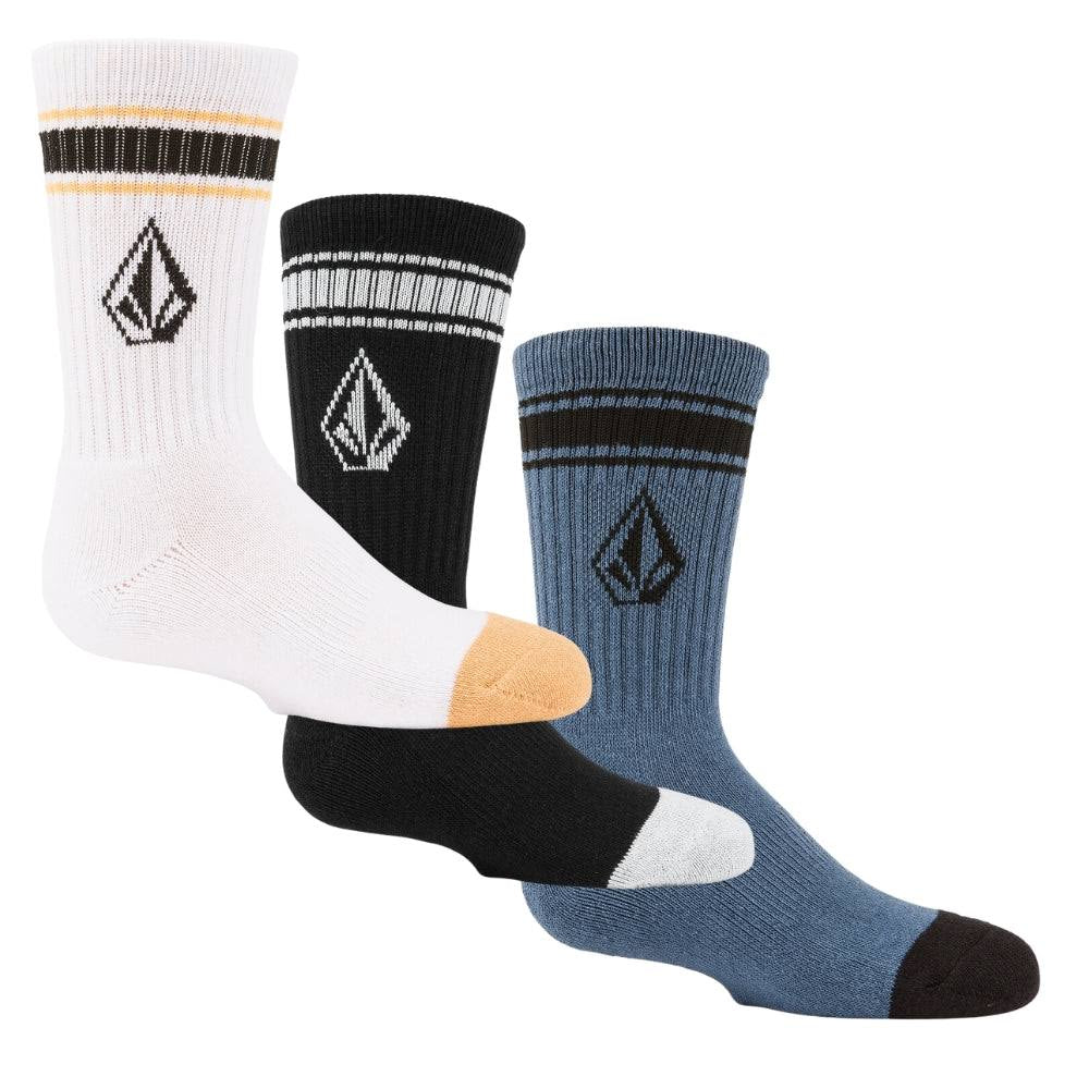 Volcom Multi Pack Youth Crew Sock SU23